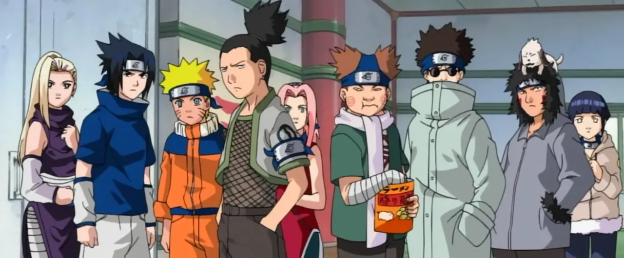 Competidores do Exame Chunin em Naruto