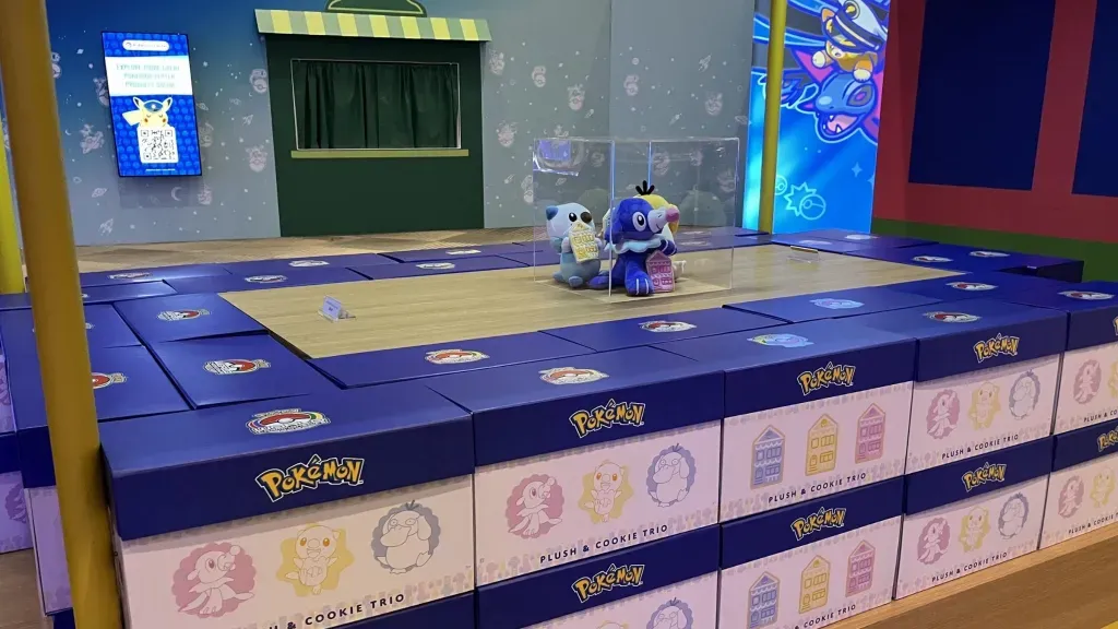 Pelúcias exclusivas do evento mundial