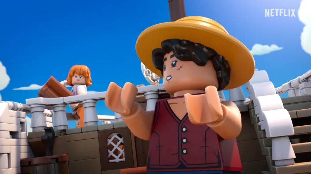 Novo visual do especial LEGO One Piece com os Chapéus de Palha