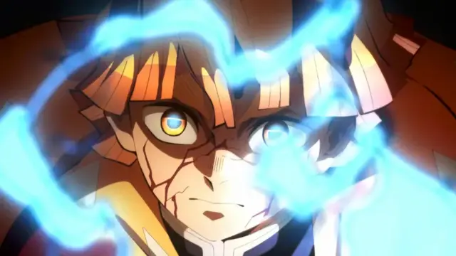 Demon Slayer revela visual de Zenitsu após batalha no Castelo Infinito