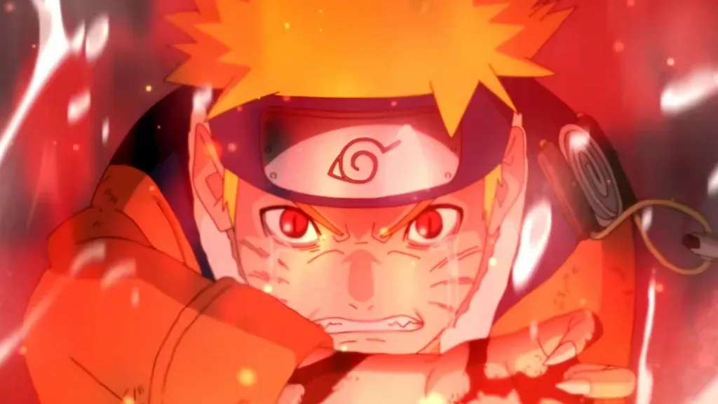 Ilustração de Naruto em celebração de 20 anos