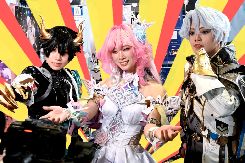 Cosplayer fantasiado em Cosplay Mania 2026