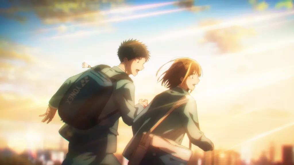 Cena do anime Blue Box Season 2, mostrando os personagens principais.