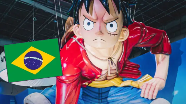 One Piece terá estátuas gigantes de Luffy na CCXP26 no Brasil