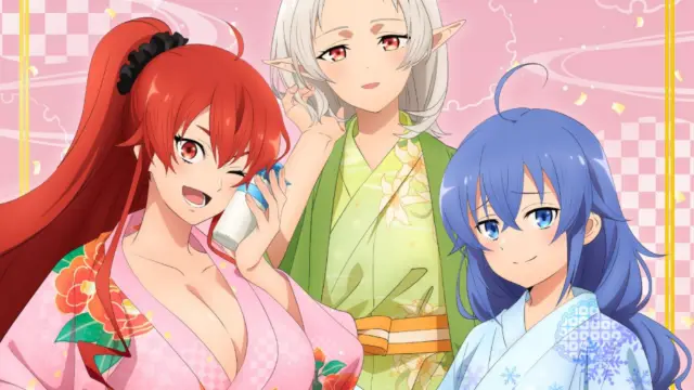 Mushoku Tensei: Novas artes de Eris, Sylphiette e Roxy em Yukatas