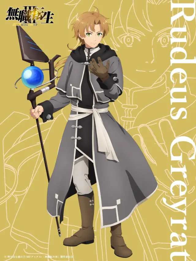 Mushoku Tensei: Novo cartaz destaca Rudeus no arco da 3ª temporada