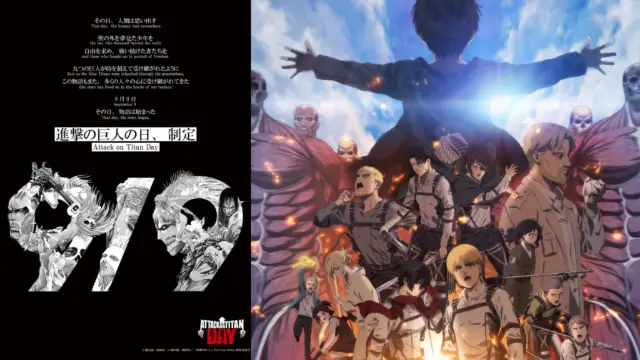9 de Setembro é Registrado como Dia Oficial de Attack on Titan
