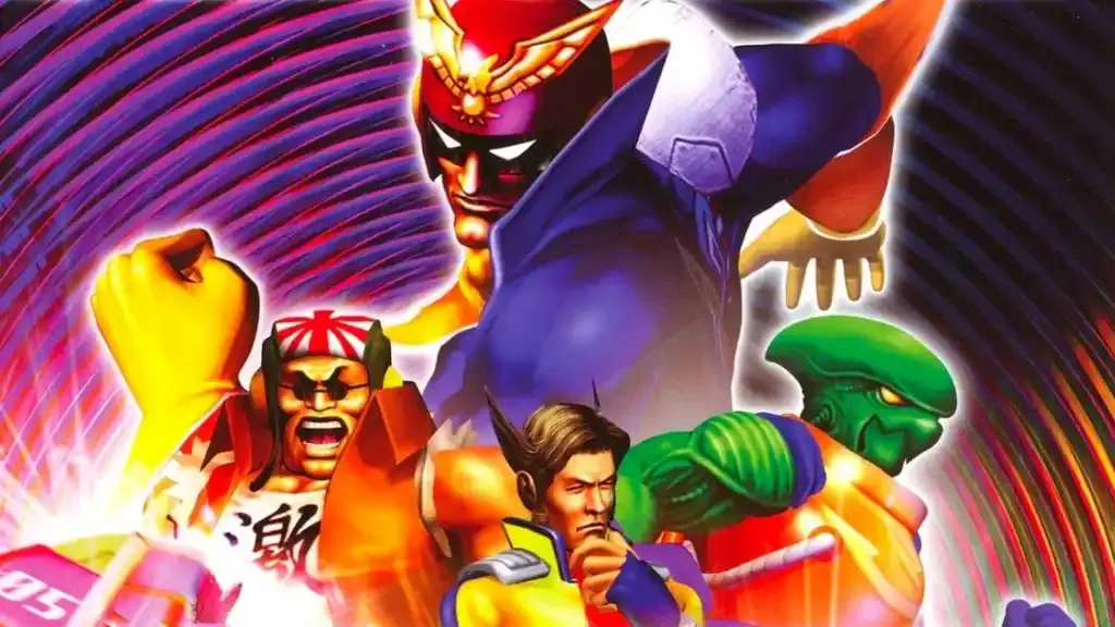 Corrida em alta velocidade no F-Zero GX