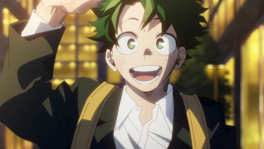 Deku adulto no final de My Hero Academia