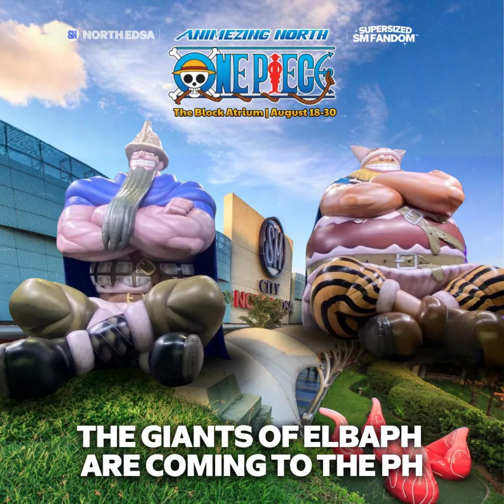 Detalhes das atrações de One Piece nas Filipinas