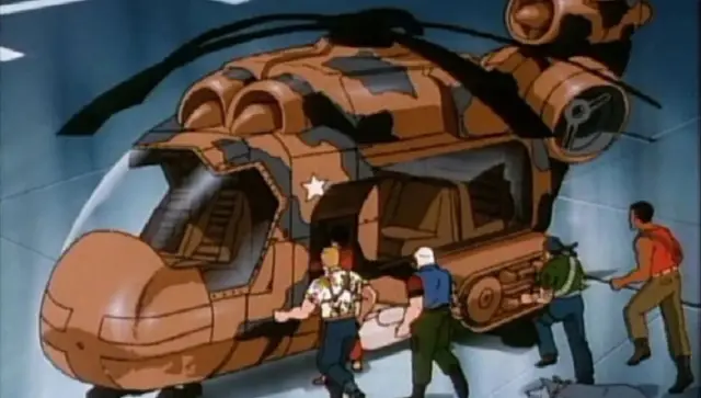 G.I. Joe: Helicóptero histórico antecipou ônibus espacial Defiant