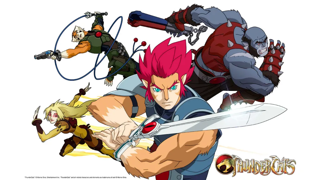 Imagem promocional da série ThunderCats de 2011.