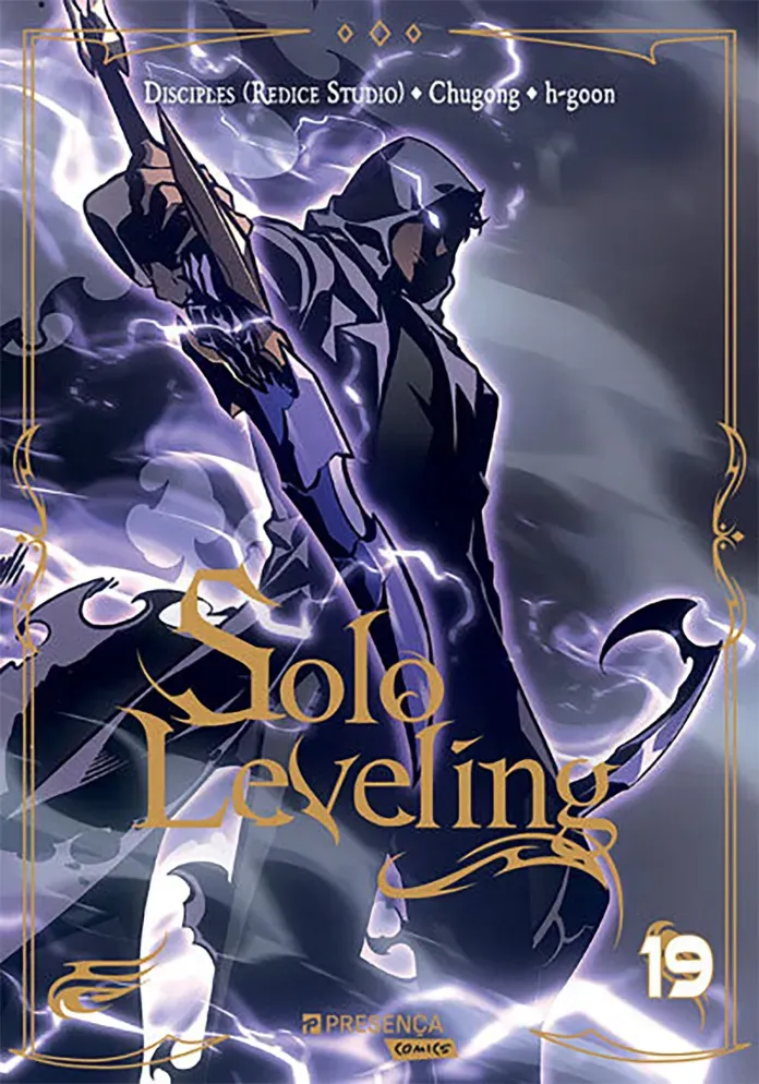 Solo Leveling — Capa oficial do volume 19 publicada pela Editorial Presença