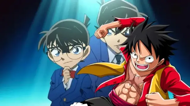 One Piece e Detective Conan anunciam crossover com filmes clássicos