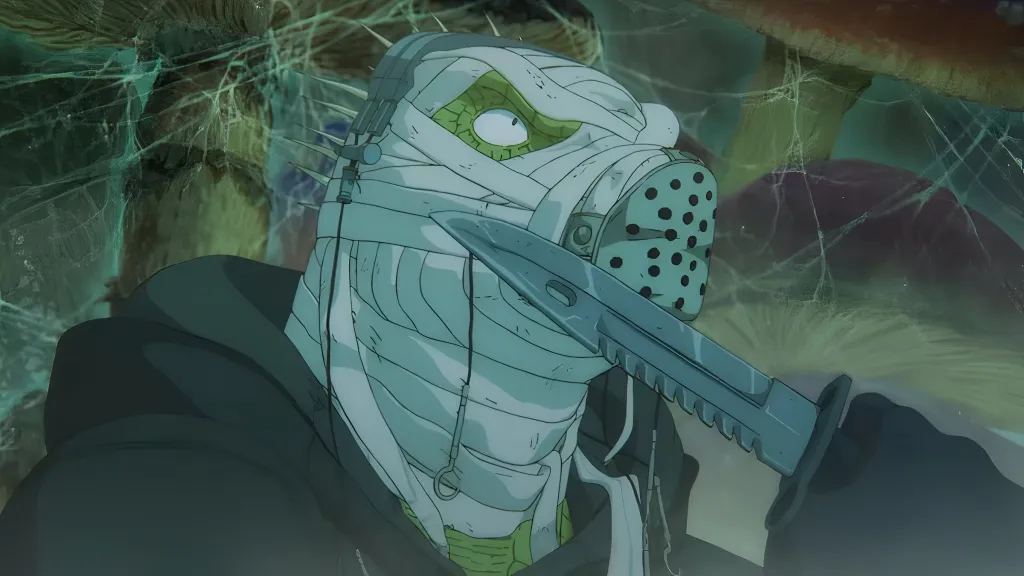 Personagem Caiman de Dorohedoro