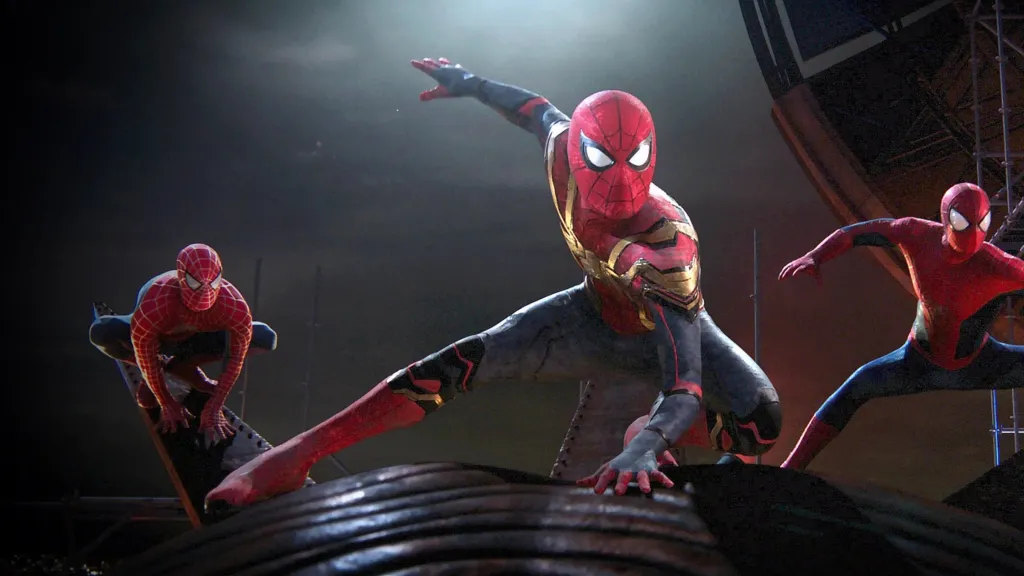 Homem-Aranha: Sem Volta para Casa com Tom Holland e outros Homens-Aranha