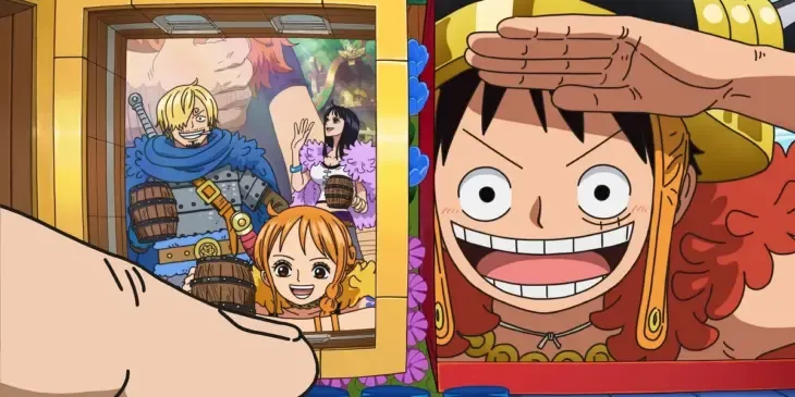Pôster oficial do Arco de Elbaf de One Piece