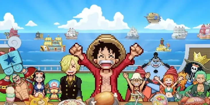 Jogabilidade de One Piece: Grand Gourmet apresentando Sanji e Luffy
