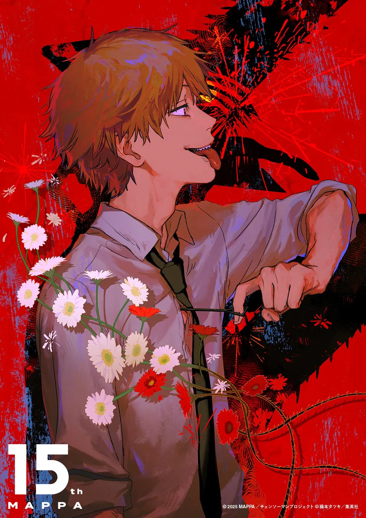 Visual promocional Chainsaw Man MAPPA EXPO