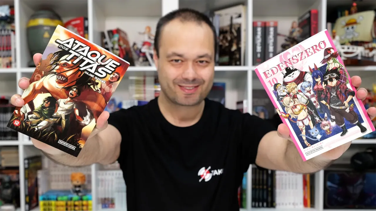 Confira os detalhes de Ataque dos Titãs Vol. 12 e Edens Zero