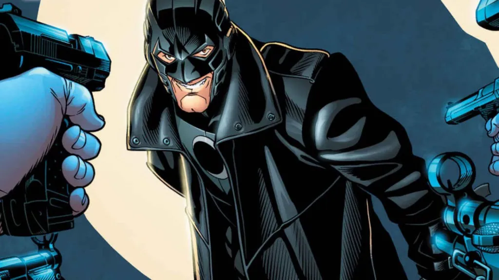 Midnighter com seu traje clássico