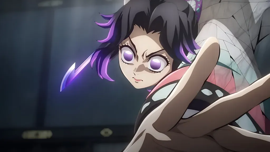 Shinobu Kocho em Demon Slayer Infinity Castle