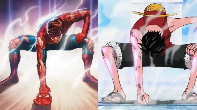 One Piece homenageado em capa de Amazing Spider-Man #1000