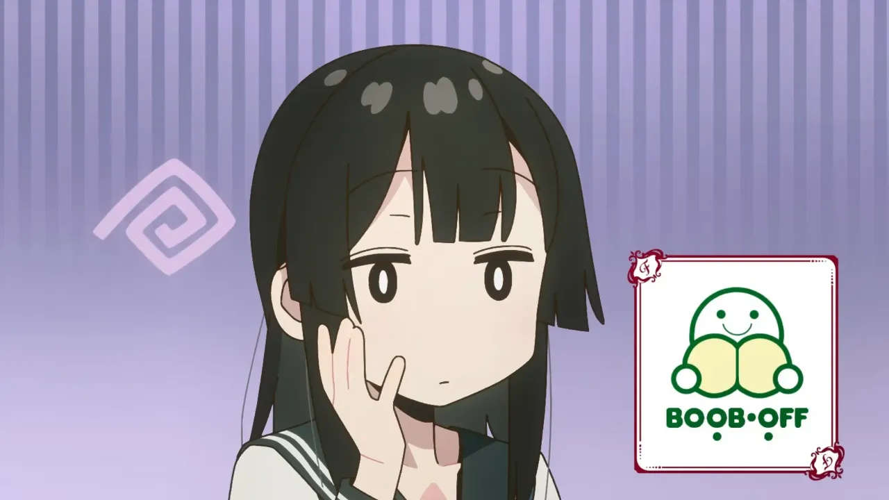 Cena do primeiro episódio de Seitokai ni mo Ana wa Aru! com personagens