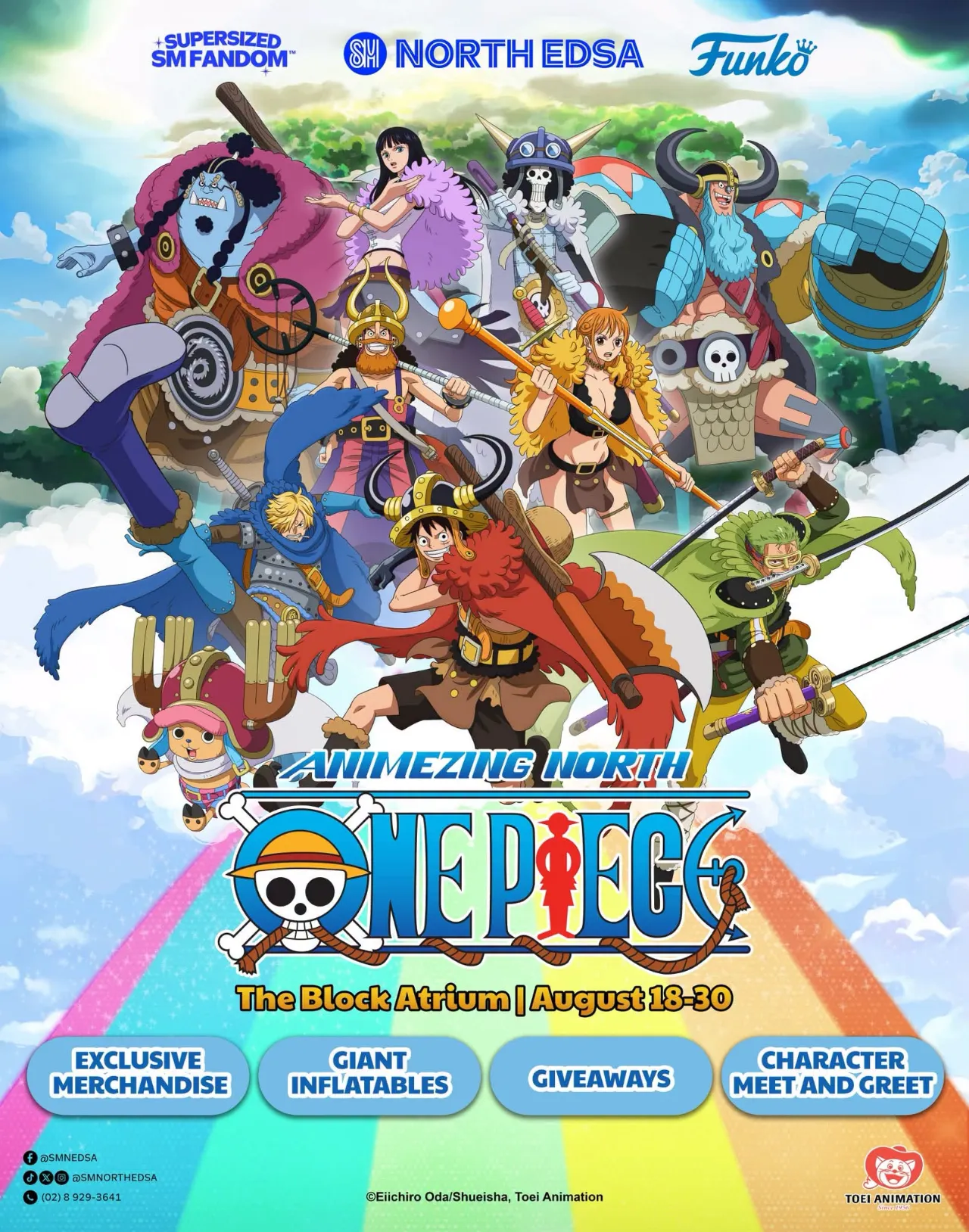 Brogy e Dorry infláveis gigantes de One Piece