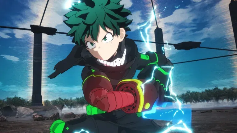 Arte promocional de My Hero Academia: All’s Justice