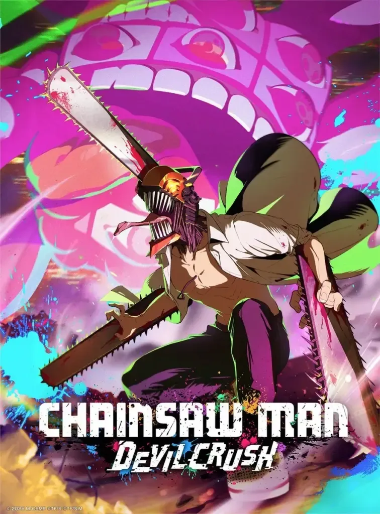 Pôster oficial de Chainsaw Man Devil Crush