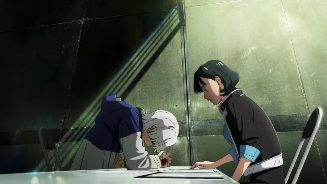 Cena do anime Fool Night